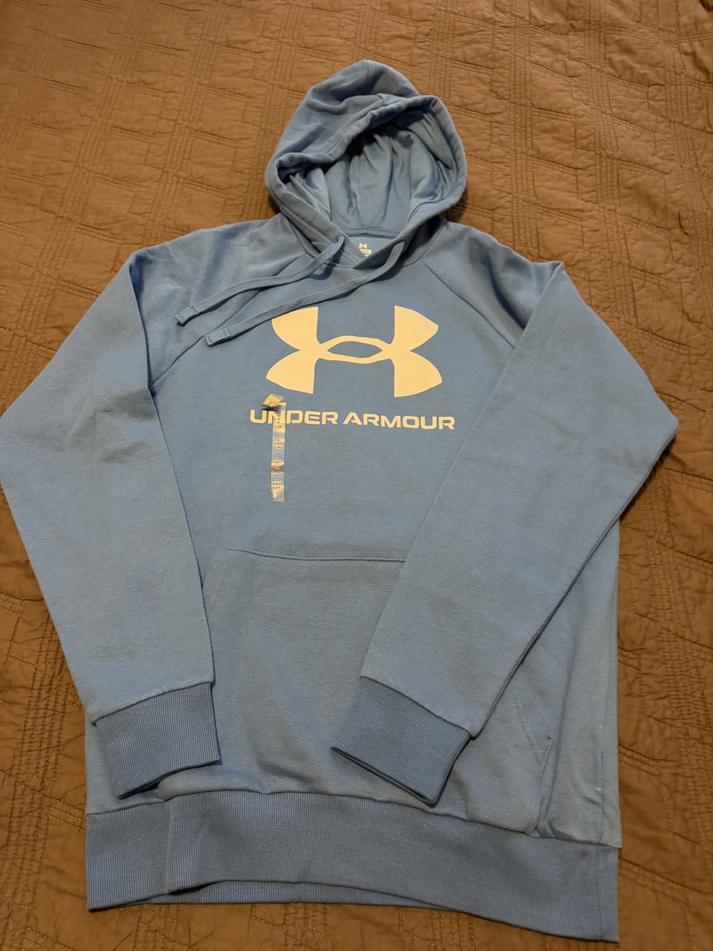 Under Armour Men's Blue Logo Hoodie Sweatshirt Size S